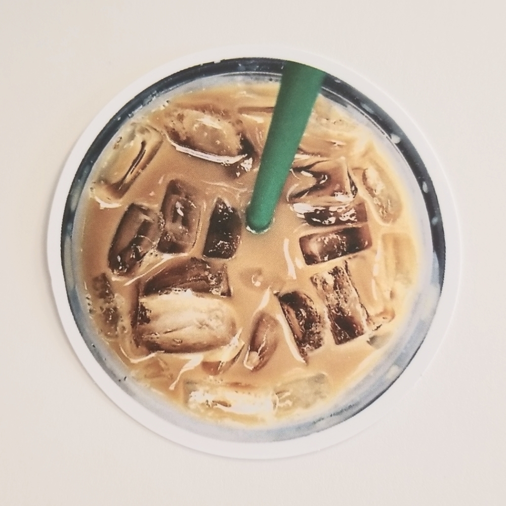10/$10 Iced Coffee Sticker